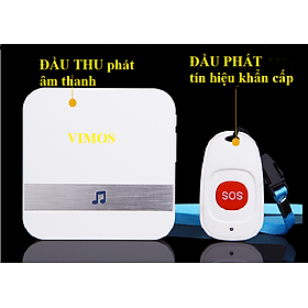 Mua Chuông báo  còi báo VIMOS dành cho người bệnh   người già nhấn gọi người thân ( nhỏ gọn nên có thể đeo trên người)