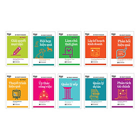 Hình ảnh Combo Harvard Business Review: 20 Minute Manager: Làm Chủ Thời Gian + Giải Quyết Mọi Việc + Thuyết Trình Hiệu Quả + Ủy Thác Công Việc + Phản Hồi Hiệu Quả + Hội Họp Hiệu Quả + Phân Tích Tài Chính + Lập Kế Hoạch Kinh Doanh + Quản Lý Dự Án + Quản Lý Sếp