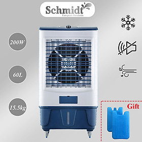 Mua Quạt ĐIều Hòa Hơi Nước Schmidt VT6800-60 Công Suất 200W Dung Tích 60L Máy Làm Mát Hơi Nước Thiết Kế Kiểu Dáng Hiện Đại  Dễ Dàng Khi Di Chuyển – Hàng Chính Hãng
