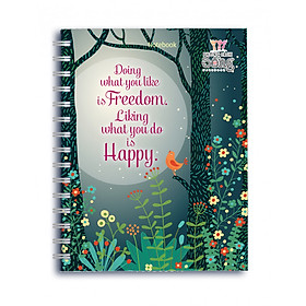 Sổ Lò Xo Notebook Minh Long - Freedom & Happy