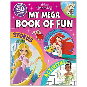 Hình ảnh Disney Princess: My Mega Book of Fun (My Mega Book of Fun Disney)