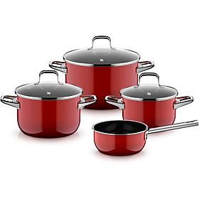 Mua Bộ nồi WMF Fusiontec Essential Pro 4 Món Màu Đỏ hàng chính hãng