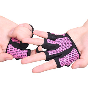 Găng tay xỏ ngón nửa bàn, Găng tay thể thao chống trơn trượt AOLIKES A-111