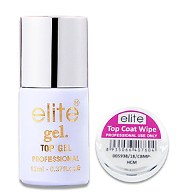 Sơn Gel Elite - Top Gel - Gel Hơ Đèn 12ml
