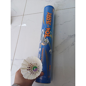 Ống cầu lông 12 trái Tom and Jerry loại tốt