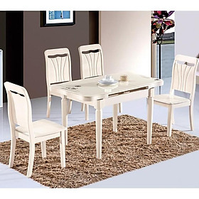 Mua Bộ Bàn Ăn Thông Minh Mặt Kính HHP-BBA892-12 Cao Cấp