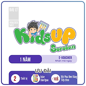 Hình ảnh Evoucher - KidsUp Soroban (Trọn đời, 1 năm) Toán tư duy Nhật Bản