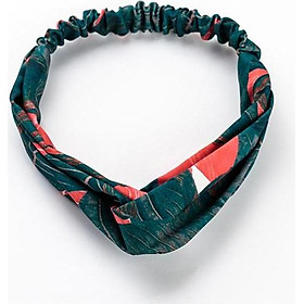 Băng đô turban nữ bản to họa tiết TB27G