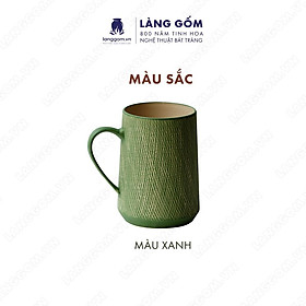 Mua Cốc tách  ly uống nước kiểu gại chất liệu gốm sứ Bát Tràng cao cấp - Làng Gốm Bát Tràng
