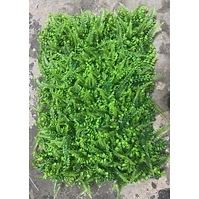 Mua Tấm cỏ nhựa làm tường cây giả - Tai chuột - Mắt trâu - Xà lách xoong - Phát tài - Phú quý - Dương xỉ