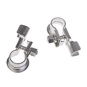 2 Pcs Battery Cable Terminal Connector Holder Post Clamp Clip for Car