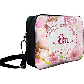 Túi Đeo Chéo Hộp Unisex Rồi Một Ngày Em Sẽ Lại Yêu - TCGI014