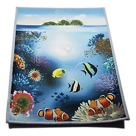 Thảm Lót Sàn Chùi Chân Họa Tiết 3D Cá Nemo