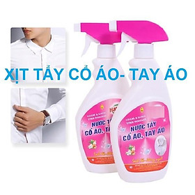Nuớc xịt tẩy vết bẩn khó giặt trên cổ áo, tay áo Hando 500ml