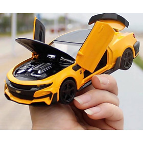 Mô hình xe Camaro bumblebee 1 32 MINIAUTO Black