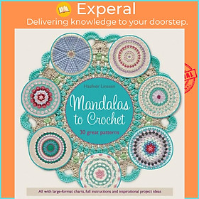 Hình ảnh Sách - Mandalas to Crochet - 30 Great Patterns by Haafner Linssen (UK edition, paperback)