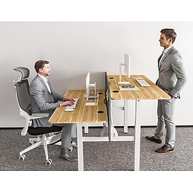 Mua Mặt bàn làm việc 2 mảnh kích thước 120x60x1.5 cm  làm bằng gỗ công nghiệp