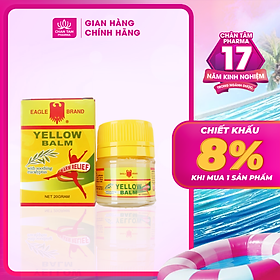 Dầu Cù Là Con Ó Vàng Yellow Balm 20g - Giảm Nhanh Cơn Đau
