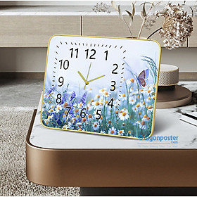 Mua Đồng Hồ Để Bàn Tráng Gương Cao Cấp - Decor Trang Trí bàn - SGP822308