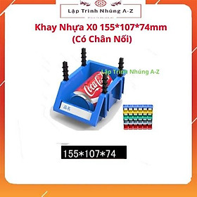 Mua  Lập Trình Nhúng A-Z  Khay Nhựa X0 Đựng Linh Kiện Điện Tử 155*107*74mm (Đã Có Chân Nối)