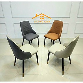 Mua Ghế Neva Nhập Khẩu Bọc Da Microfiber Cao Cấp  Khung và chân ghế bằng Thép Carbon sơn tĩnh điện KY-GH15