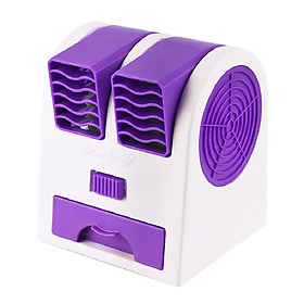 Mua Quạt mini thổi sương  thổi đá cổng kép làm mát không khí (giao màu ngẫu nhiên)