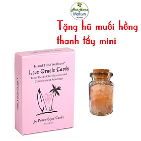 KÈM QUÀ TẶNG Bộ Tarot Island Time Wellness Love Oracle Cards Tarot Decks