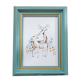 Photo Frame Green Picuture Display Frame Photo Frame Party Supplies 6inch