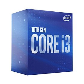 Bộ vi xử lý CPU Intel i3 - 10100 ( 3.6GHz Turbo up to 4.3GHz , 4 Core , 8 Threads , 6MB Cache , 65W ) - Hàng Chính Hãng