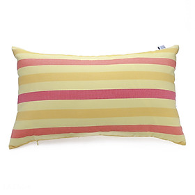 Gối Trang Trí Sofa Soft Decor 30 Yellow Red Stripe