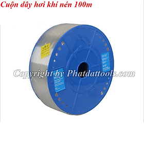 Cuộn dây hơi khí nén 100m-200m các size 4mm-6mm-8mm-10mm-12mm-16mm-Hàng Đài Loan đẹp