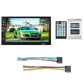 BT Car Stereo Audio MP5 Player Rearview Function FM Radio with Remote Control 7'' Touch Screen 4 Play Modes