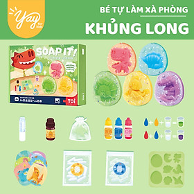 Bộ Trò Chơi Bé Tự Làm Xà Phòng 4+ TOI