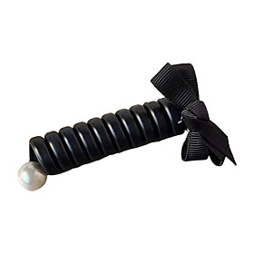 Spiral Hair Tie Stretch Telephone Cord Hair Ties for Thick Hair & Thin Hair