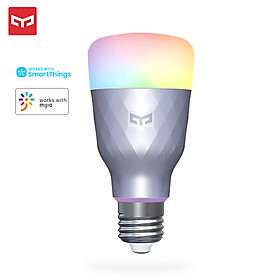 Yeelight Smart WiFi Light Bulb LED RGB Color Changing Compatible with Alexa Google Home Assistant Samsung SmartThing No