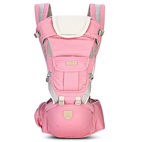 Bethbear 3 in 1 Hipseat Ergonomic Baby Carrier 0 - 36 Months Wrap Infant Sling Backpack