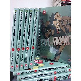 Combo SPY X FAMILY TẬP 1 đến TẬP 5 (Bản thường ) + SPY X FAMILY – TẬP 5 – LIMITED EDITION