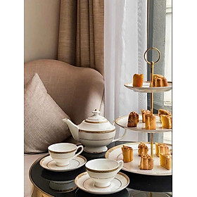 Bộ trà hoàng gia viền vàng Imperial Hàng chính hãng