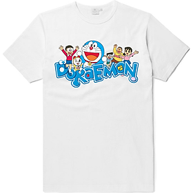 Áo đồng phục Doraemon đẹp cotton dày dặn đủ size 5-110kg - DR003