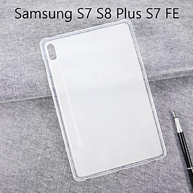 Case Ốp Lưng Chống Sốc Trong Cho Máy Tính Bảng Samsung Tab S7 S8 Plus S7 FE T970 / T975 / T730 / T736 / X800 / X806