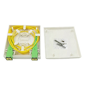 Mua Hộp Phối Quang 2 Sợi Trong Nhà  ODF 2FO Indoor Đầy Đủ Phụ Kiện