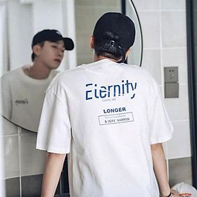 Áo thun Stee Unisex ETERNITY độc lạ Áo thun nam tay lỡ màu đen trắng vàng aothununisex