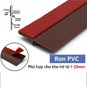 Mua Thanh Ron Cửa 1 Mét PVC  Dán Chân Cửa  Miếng Chặn Cửa Chống Gió Lùa Cách Âm Giữ Nhiệt Điều Hòa