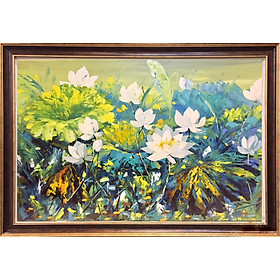 Mua Tranh sơn dầu vẽ tay - tranh phong cảnh - tranh phong thủy - tranh treo tường ARACA