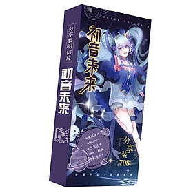(MẪU GIAO NGẪU NHIÊN) Hộp ảnh POSTCARD mẫu mới VOCALOID HATSUNE MIKU anime dễ thương