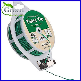 Mua Cuộn Dây Kẽm Bọc Nhựa Buộc Đồ Đa Năng Twist Tie - 100m