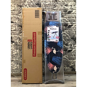 Bàn Để Ủi, Cầu Là Quần Áo Lebenlang Dạng Đứng Với Khung Bằng Thép Tặng Tấm Lót Thay Thế