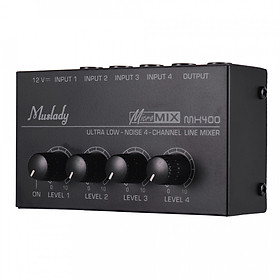 Bộ Điều Chỉnh Âm Thanh Mini MX400 Vơi Bộ Đổi Nguồn