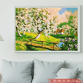 Mua Tranh Sơn Dầu Số Hoá Tự Tô Màu - YN 74