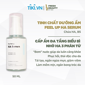 Pime Feel Up HA Serum chứa B5 cấp ẩm phục hồi cho da căng bóng, chống nhăn, dưỡng sâu 50g